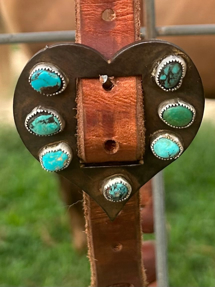 Heart Turquoise Buckles