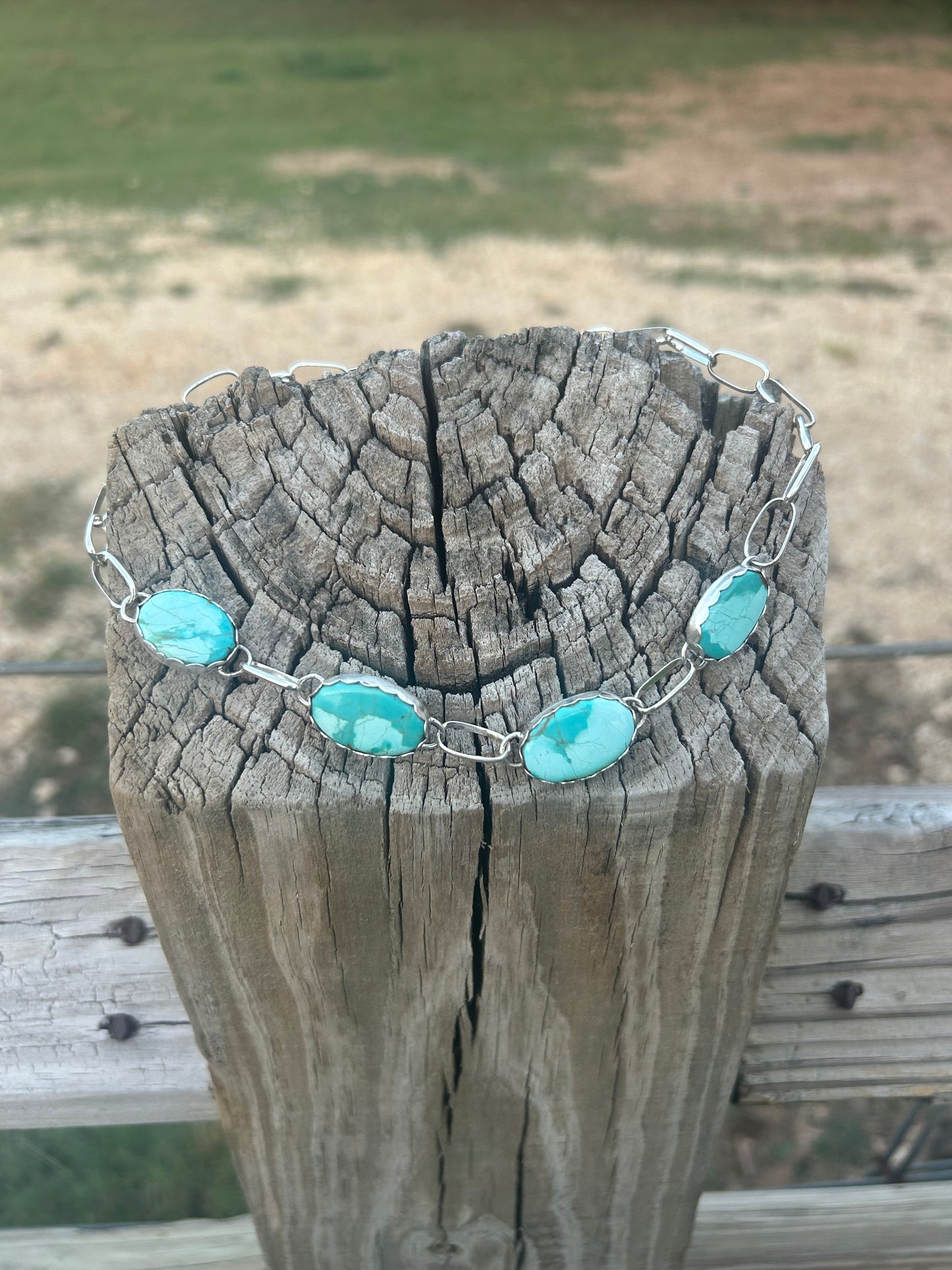 Pilot Mountain Turquoise Choker