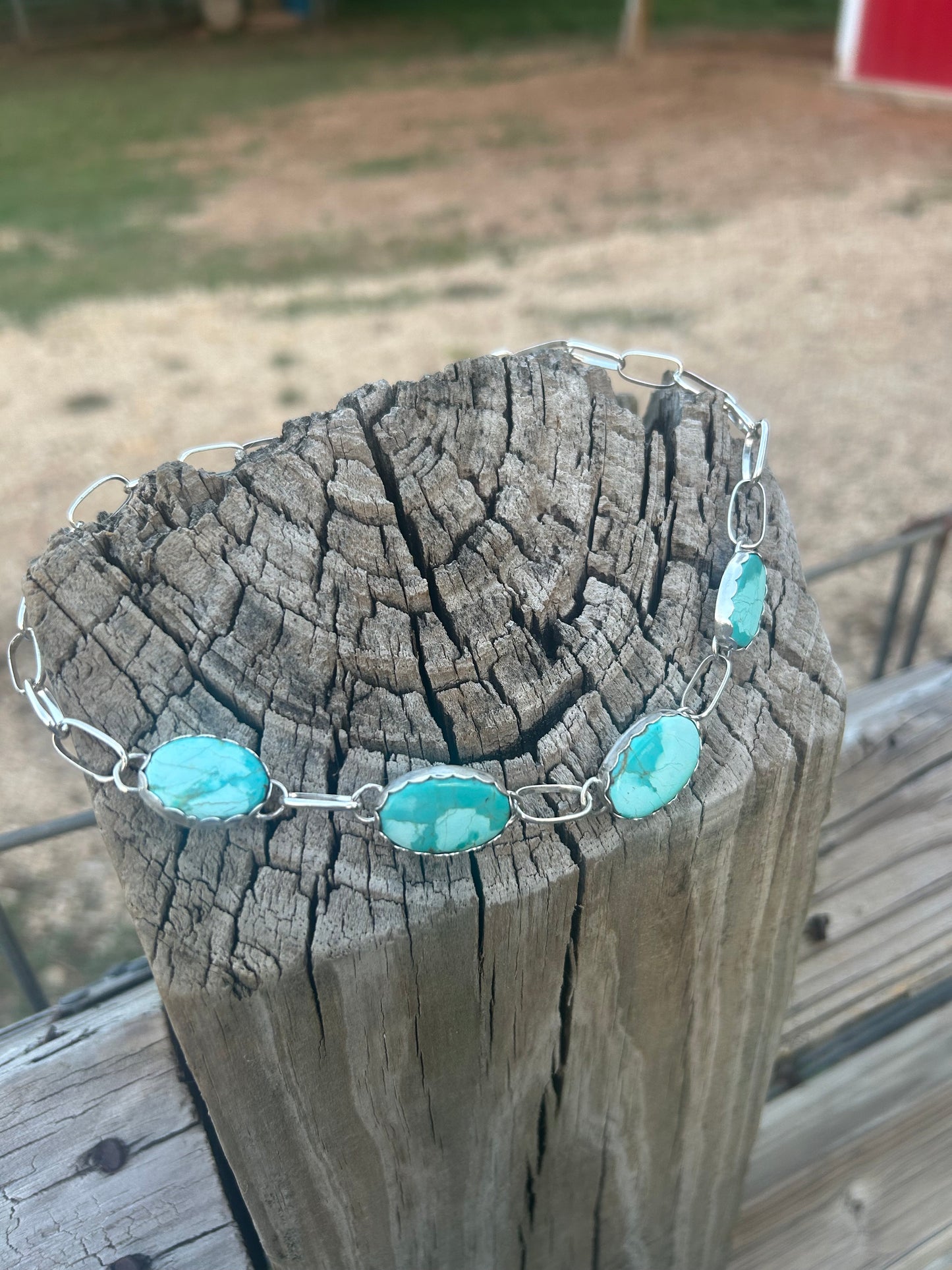 Pilot Mountain Turquoise Choker
