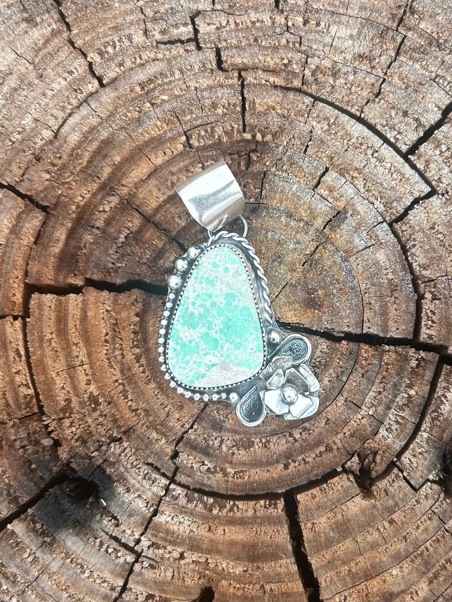Lucien Variscite Pendant