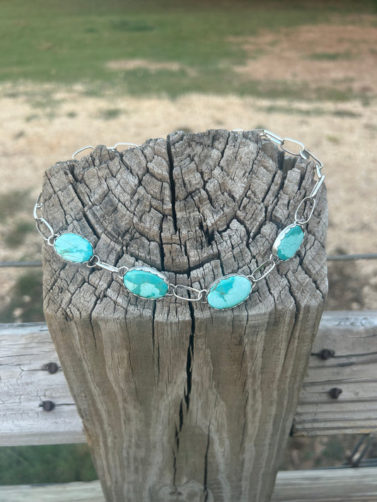 Pilot Mountain Turquoise Choker