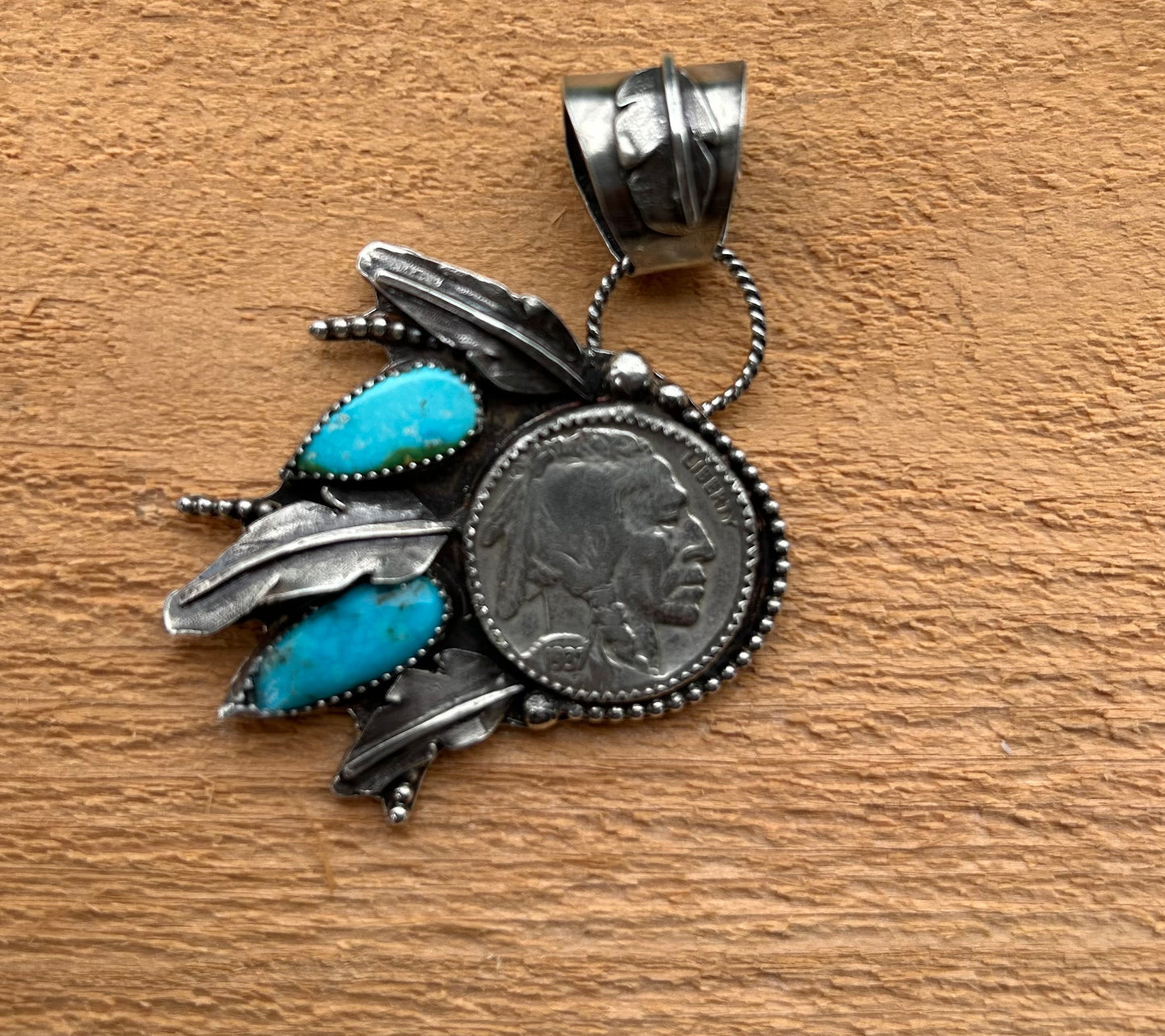 Buffalo Nickel Necklace Pendant