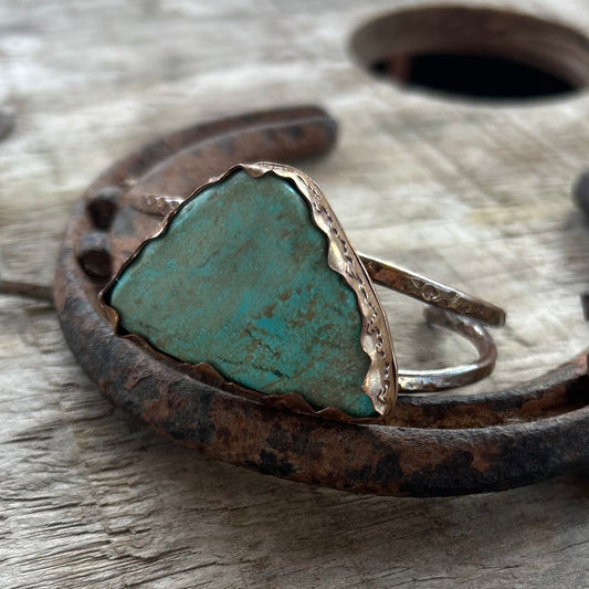 Turquoise Copper Cuff