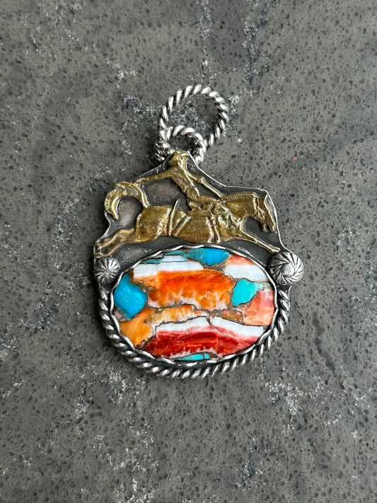 Cowboy Spiny Oyster Pendant