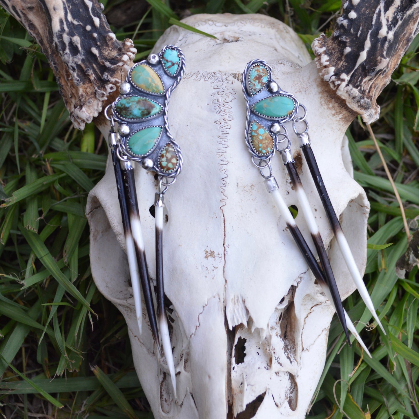Mismatch Quill Earrings