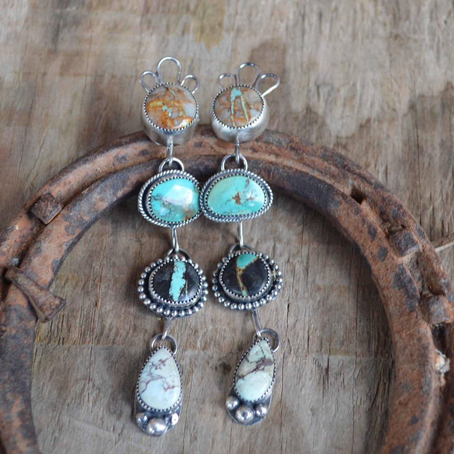 4 Stone Dangles