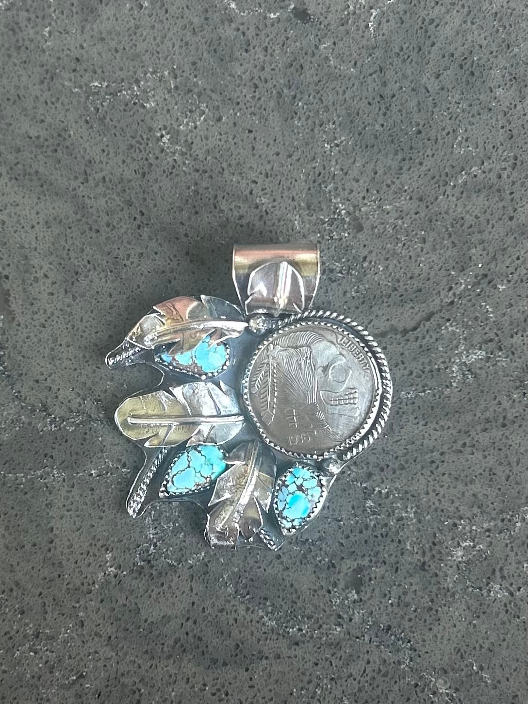 Buffalo Nickel Pendant