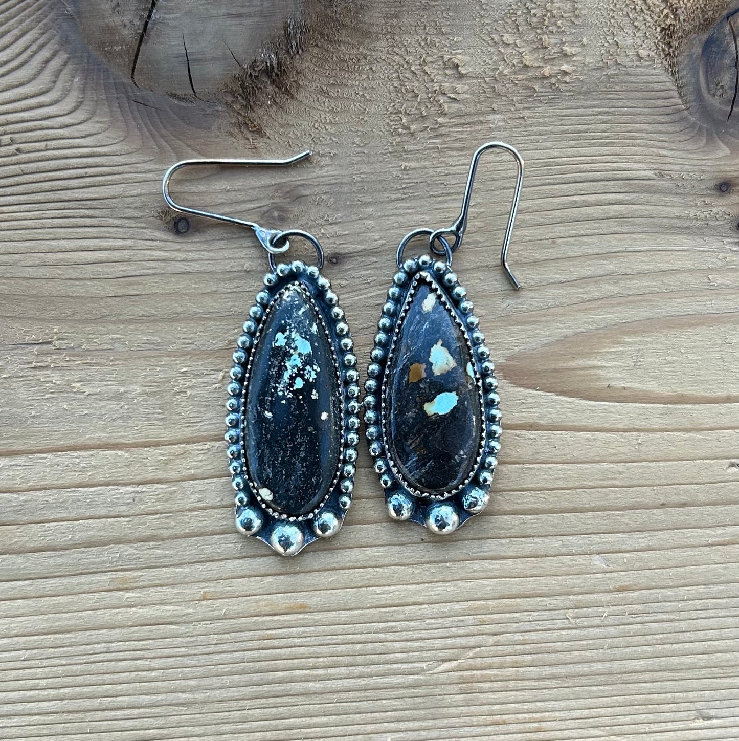Black Jack Earrings