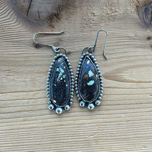 Black Jack Earrings