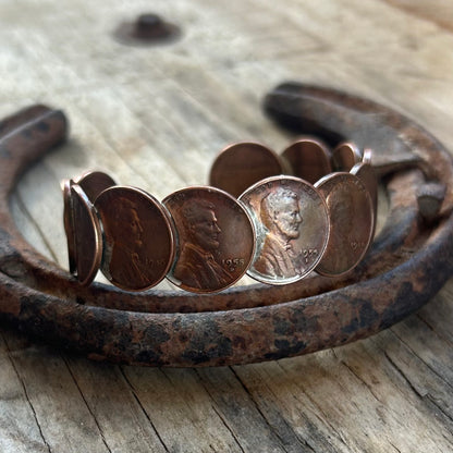 Copper Penny Cuff