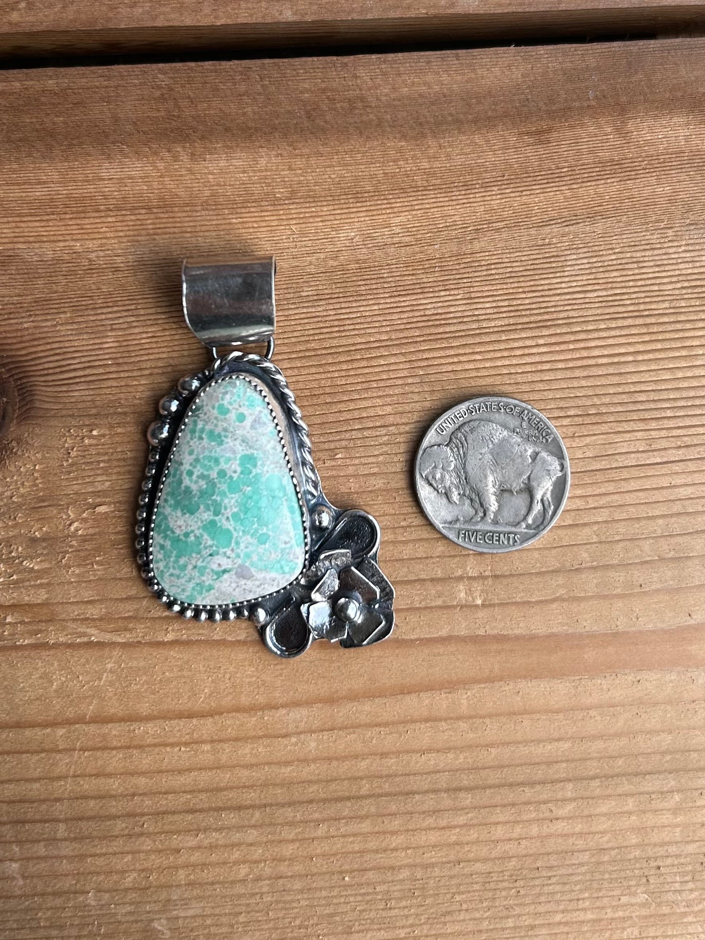 Lucien Variscite Pendant