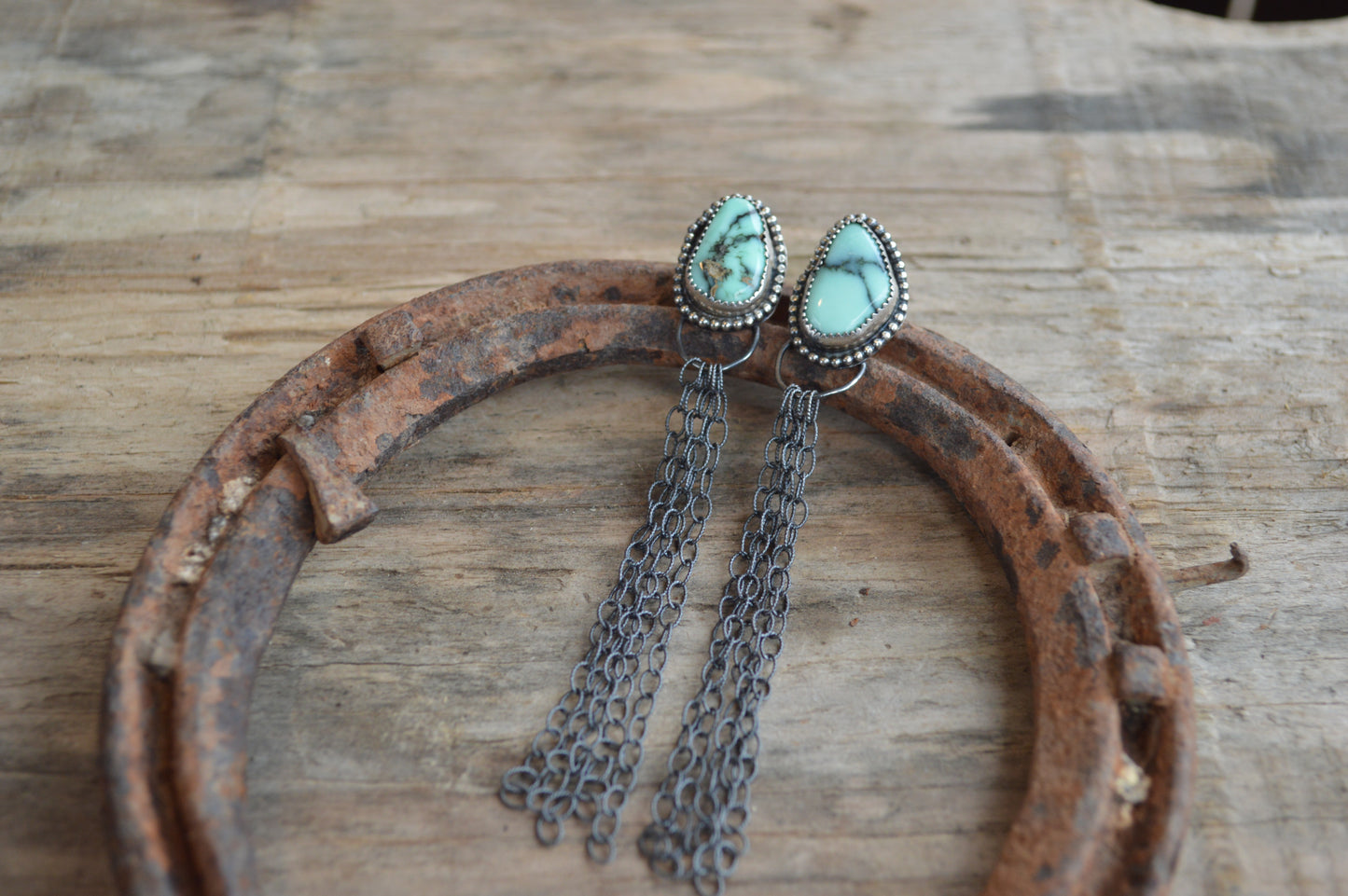 Variscite Earrings