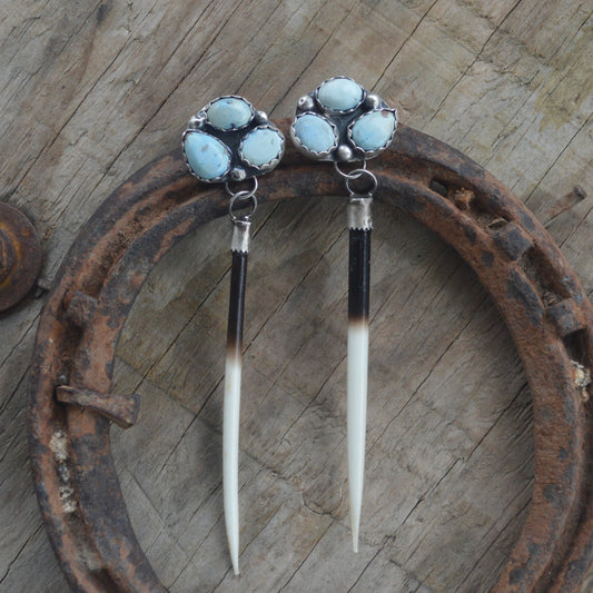 Golden Hill Quill Earrings