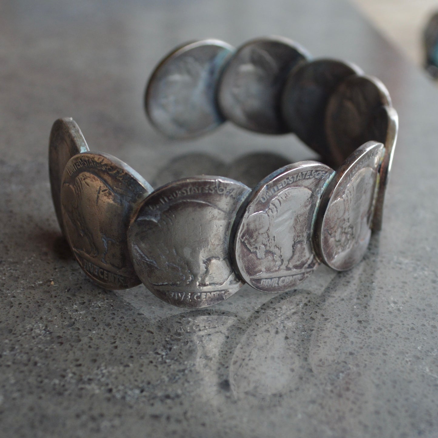 Buffalo Nickel Cuff